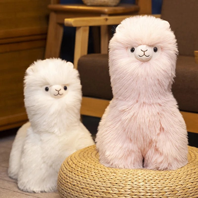 Alpaca Plush Real Fur