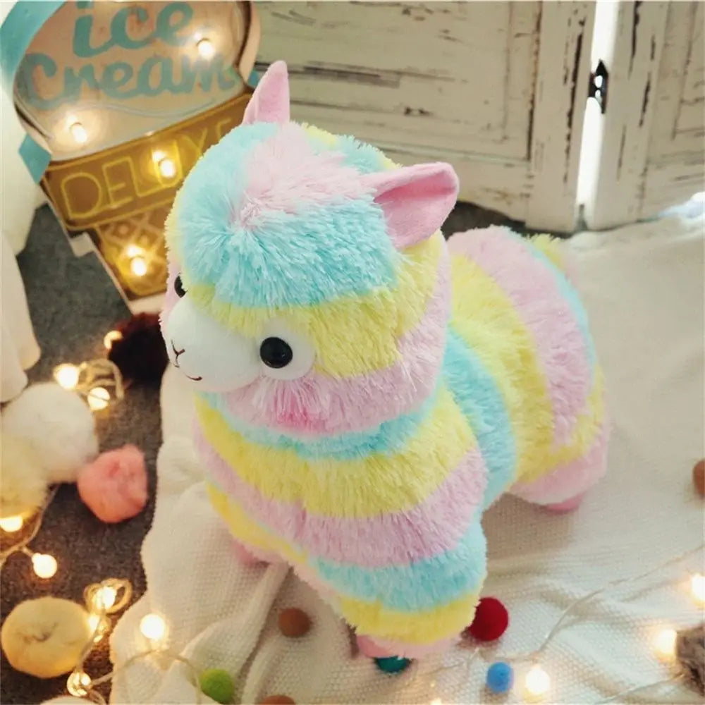 Alpaca Rainbow Plush