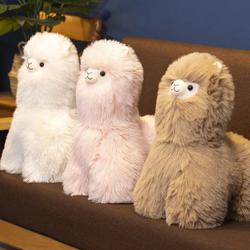 Alpaca Plush Real Fur