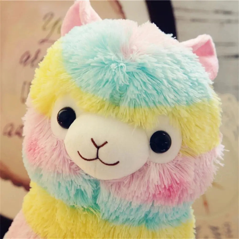 Alpaca Rainbow Plush