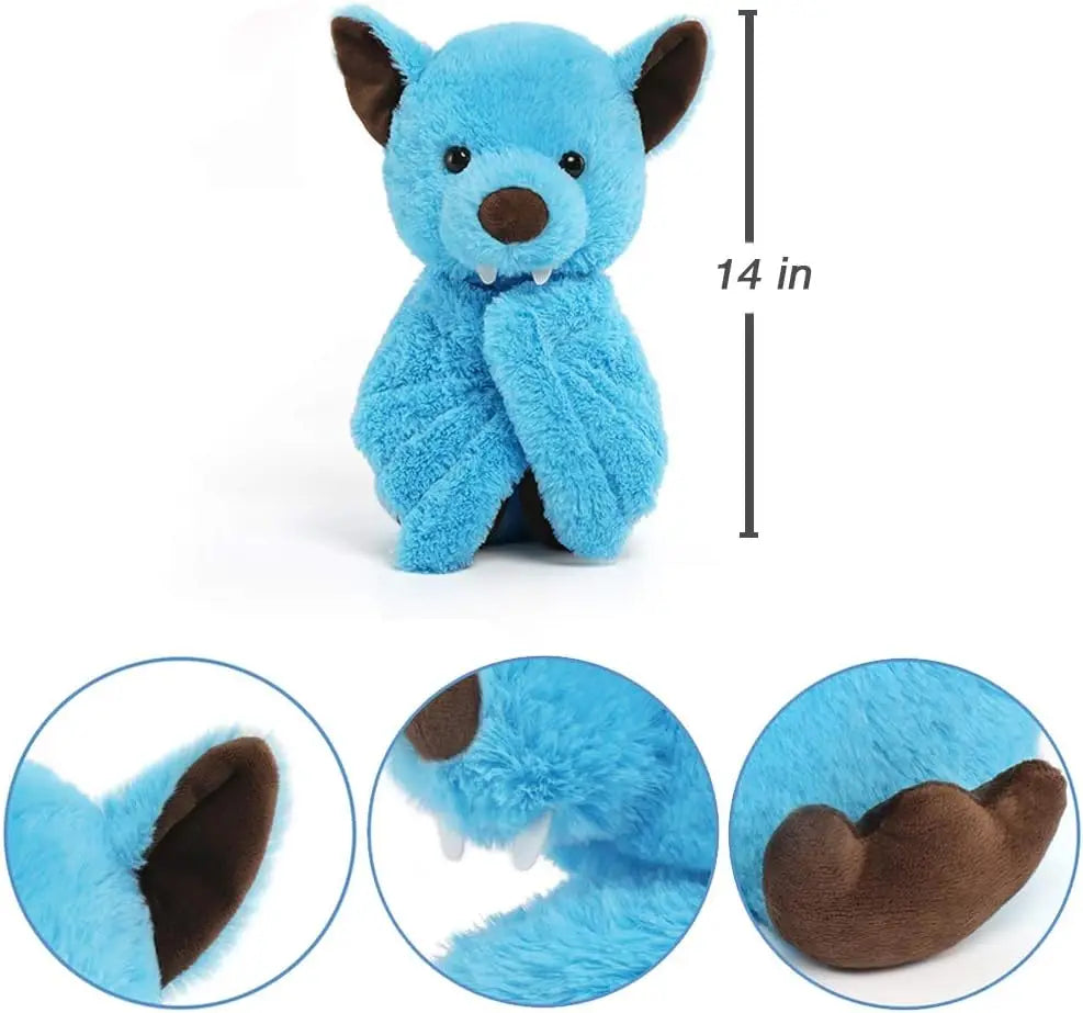 Blue Bat Plush