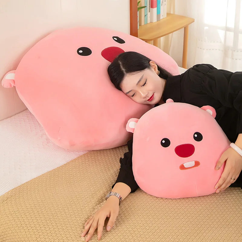 Loopy Beaver Pillow